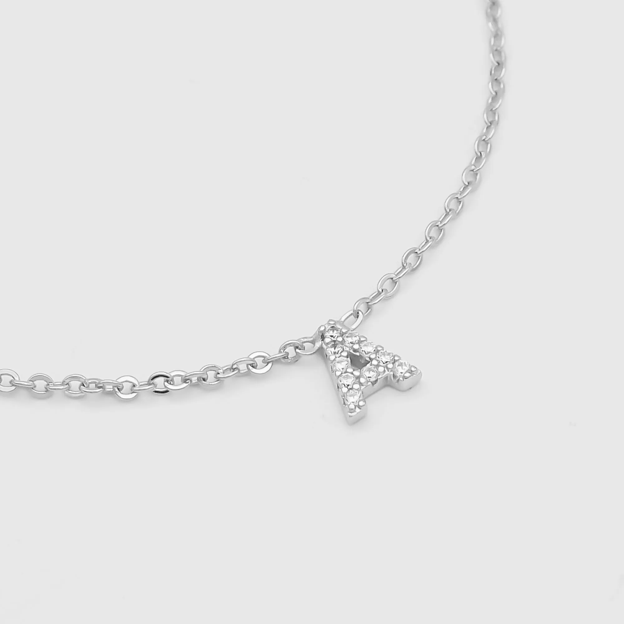 Lana ICY Initial Necklace