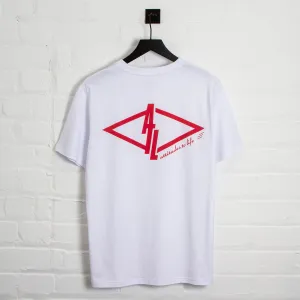 Matrefakt Attitudes To Life 007 Back Print - Tshirt - White