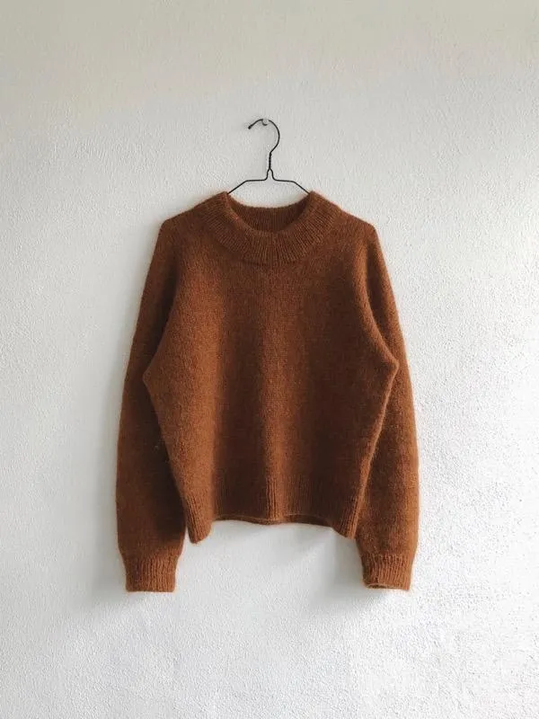 Oslo sweater fra PetiteKnit, No 2   silk mohair strikkekit