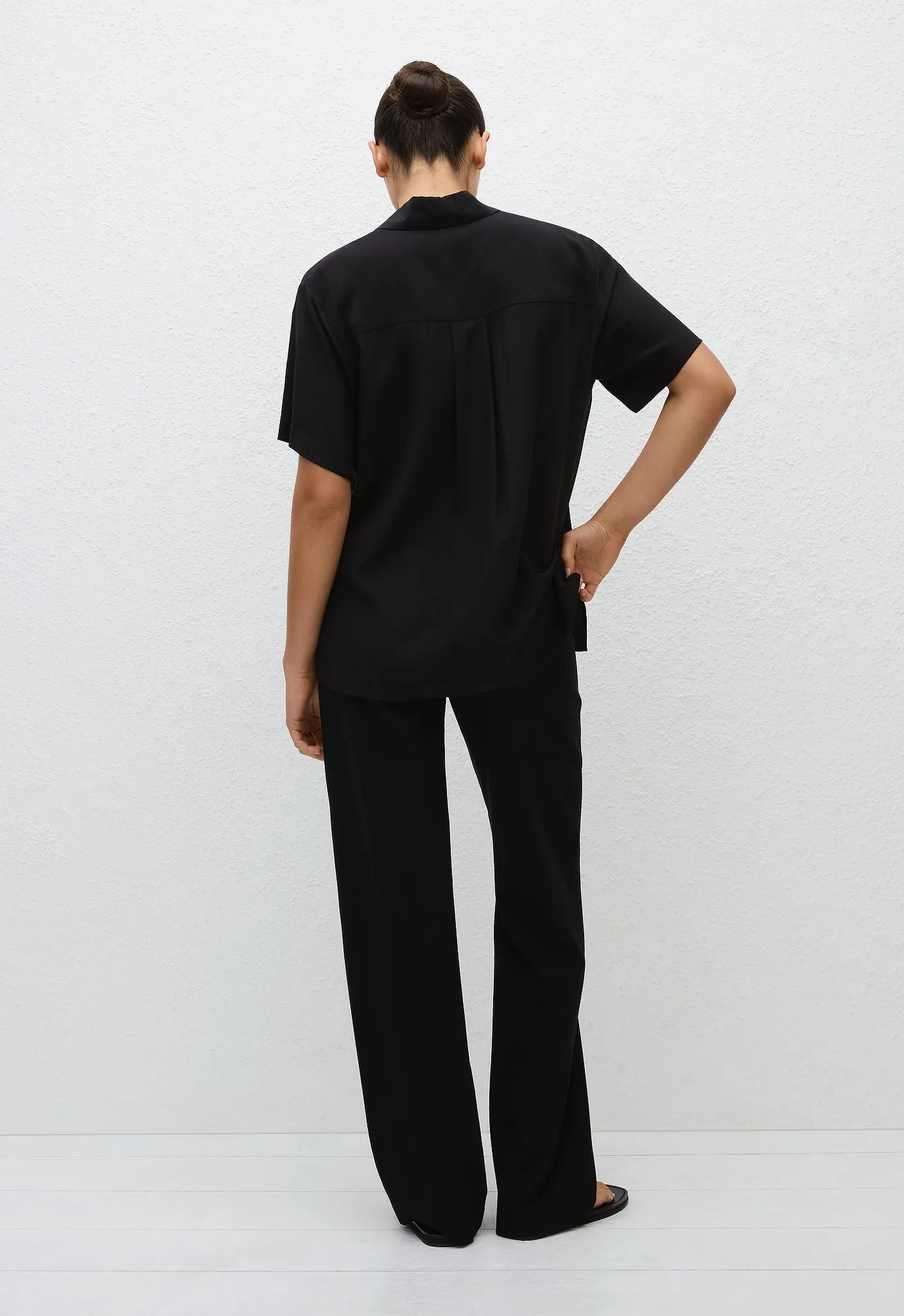 Short Sleeve Shirt - Black