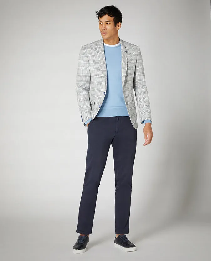 Slim Fit Checked Jacket