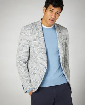 Slim Fit Checked Jacket