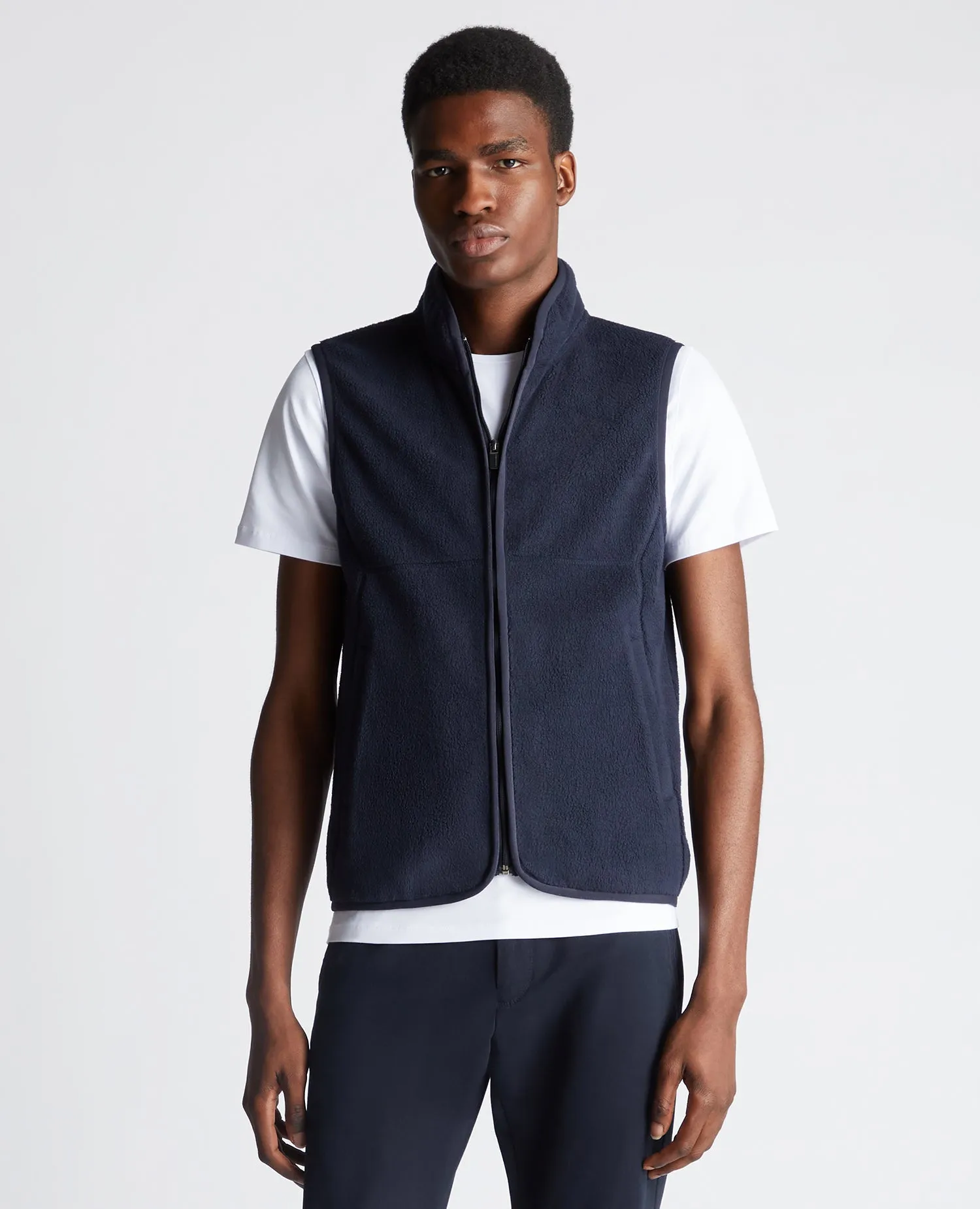 Slim Fit Gilet Fleece