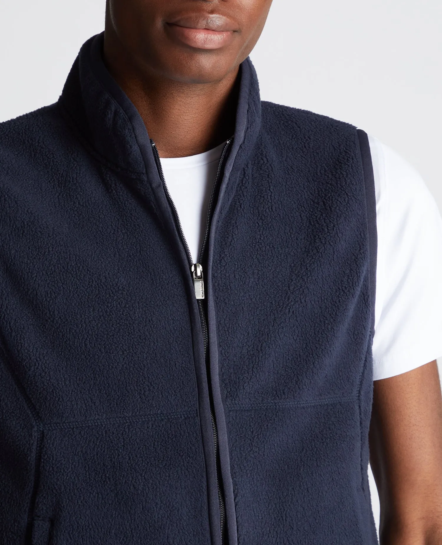 Slim Fit Gilet Fleece