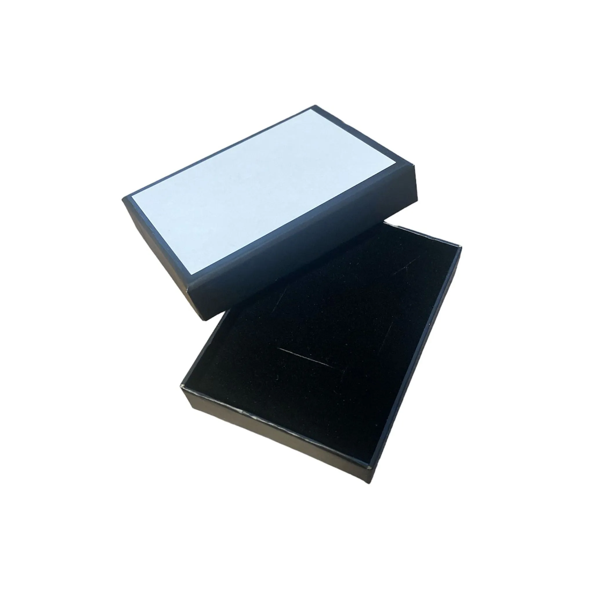 Slim Necklace Box Black and White