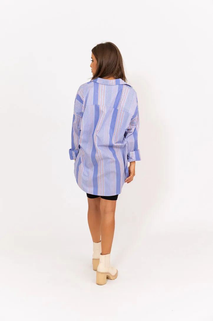 Stripe Oversized Tunic